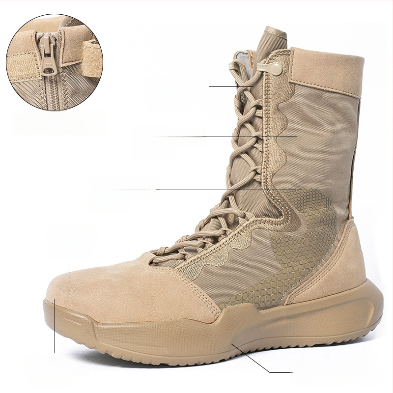 Sõjaväe kõrbe jalanõud, ülilihtsad matka jalanõud, mikrofiiber materjal, täiskasvanud, unisex, mudel 2025