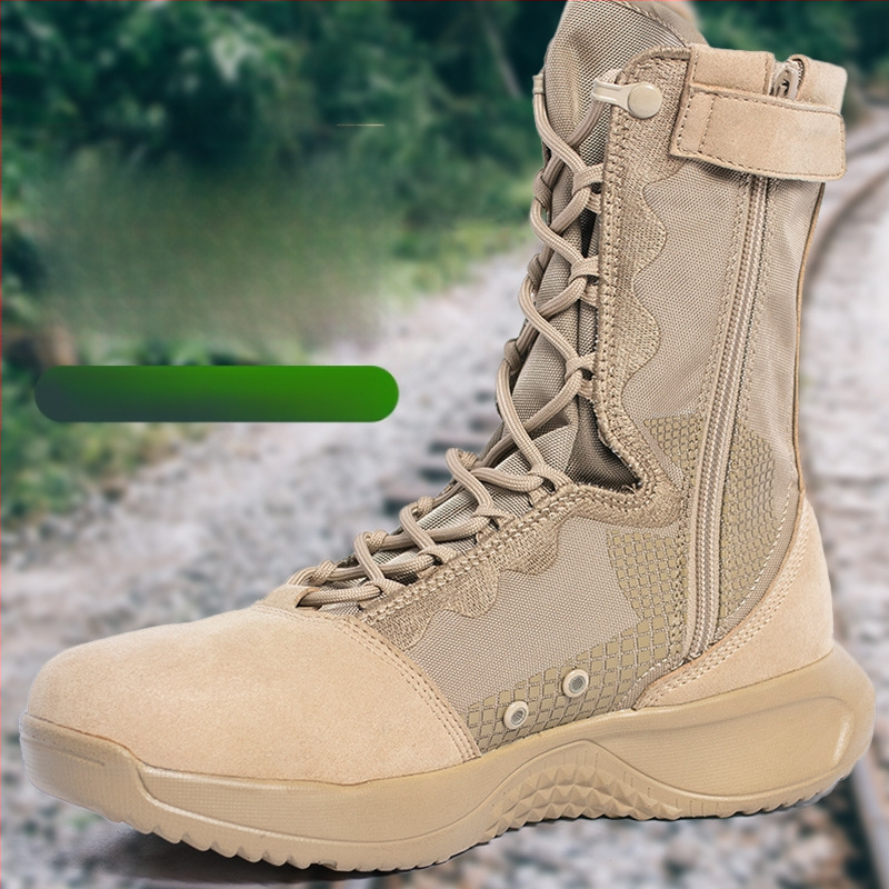 Sõjaväe kõrbe jalanõud, ülilihtsad matka jalanõud, mikrofiiber materjal, täiskasvanud, unisex, mudel 2025