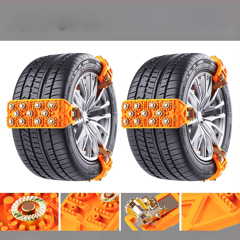 Xueshunda rehvide libisemiskindlad kettide autodele jaoks, universaalne lume kett, mudel Xsd-atn-11 steel bowl, materjal kumm, sobib sedaanile, maasturile, minibussile, MPV-le, pikapile