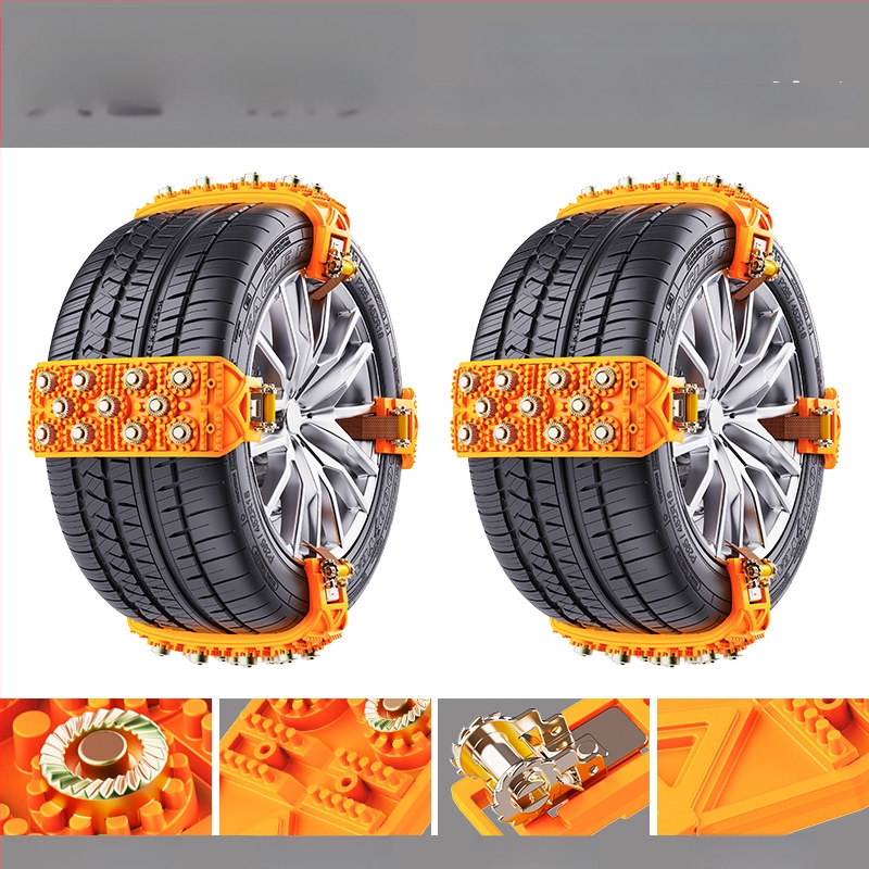 Xueshunda rehvide libisemiskindlad kettide autodele jaoks, universaalne lume kett, mudel Xsd-atn-11 steel bowl, materjal kumm, sobib sedaanile, maasturile, minibussile, MPV-le, pikapile