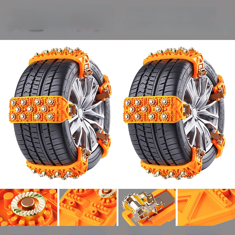 Xueshunda rehvide libisemiskindlad kettide autodele jaoks, universaalne lume kett, mudel Xsd-atn-11 steel bowl, materjal kumm, sobib sedaanile, maasturile, minibussile, MPV-le, pikapile