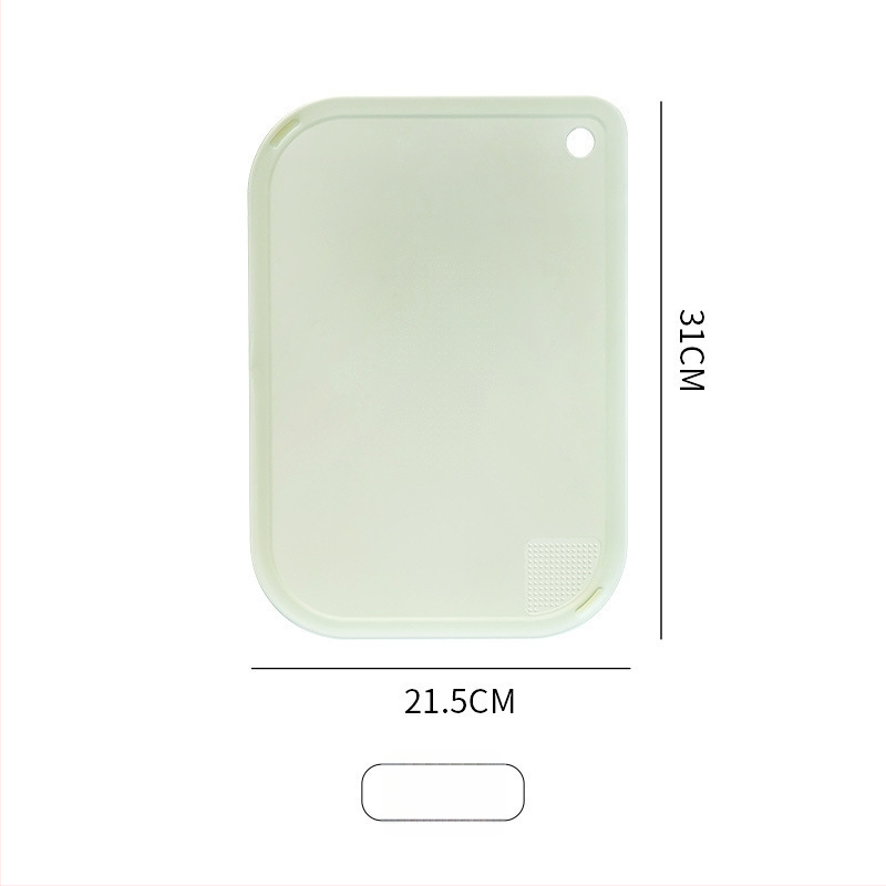 Plastist lõikelaud, mõlemalt poolt kasutatav, antibakteriaalne ja hallitusvastane, kaasaegse minimalistliku stiiliga, 2025