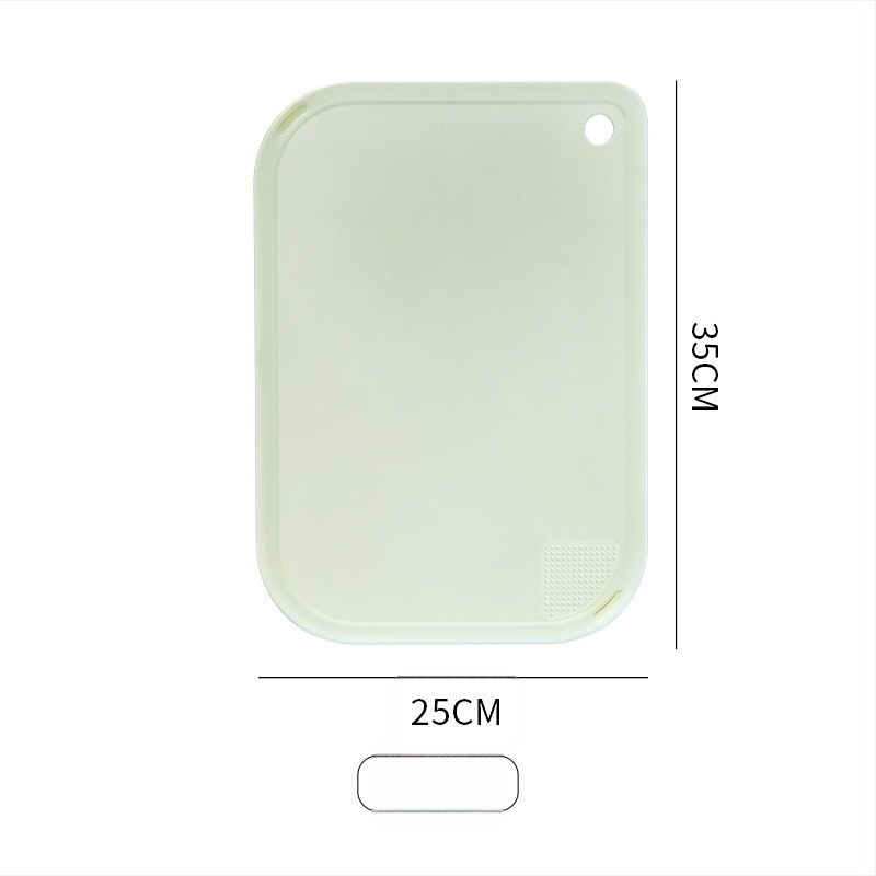 Plastist lõikelaud, mõlemalt poolt kasutatav, antibakteriaalne ja hallitusvastane, kaasaegse minimalistliku stiiliga, 2025