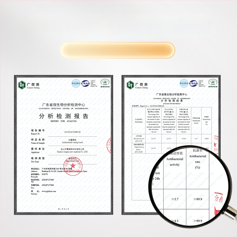 Double Gun lõikelaud – kahekülgse, nisuõledest valmistatud, beebitoitumise ja puuviljade lõikamiseks