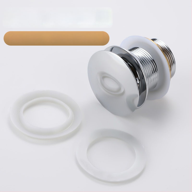 Messingist vannivool pop-up mehhanismiga (bounce tüüp), Briti stiilis avamine, mudel: vannivool, kaasaegne minimalistlik disain