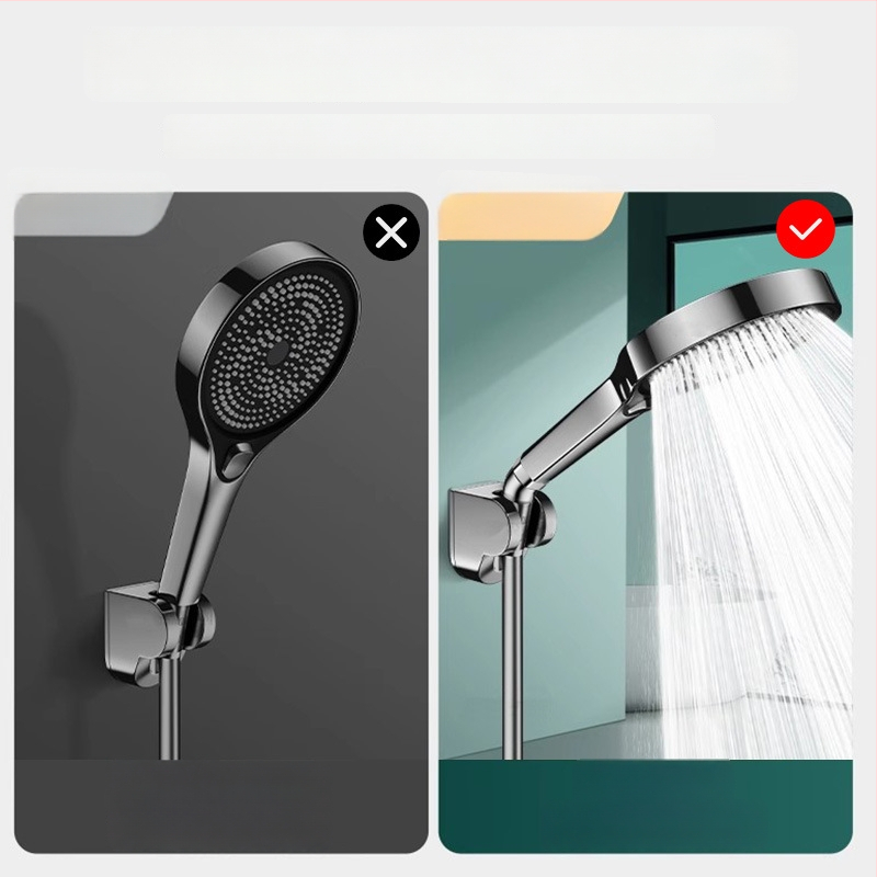 Dušas galvas leņķa regulators — 135° leņķis, 4 punktu regulējams savienotājs, nerūsējošais tērauds, Boonen