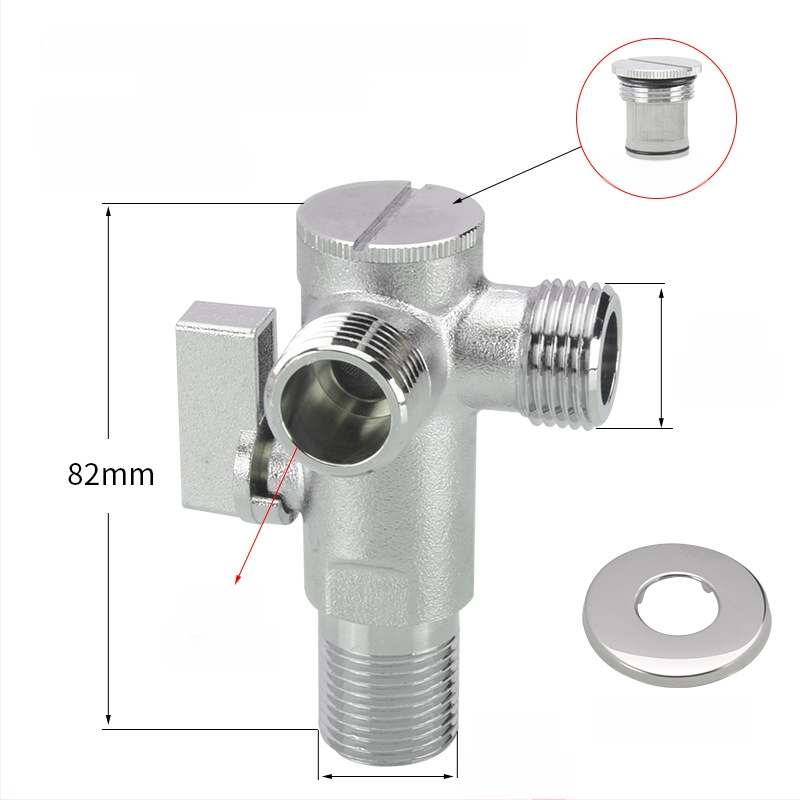 Messingist WC-nurgakraan filtriga, käsitsi paigaldamine, normaalne rõhk, sobib WC-ile, 197 g