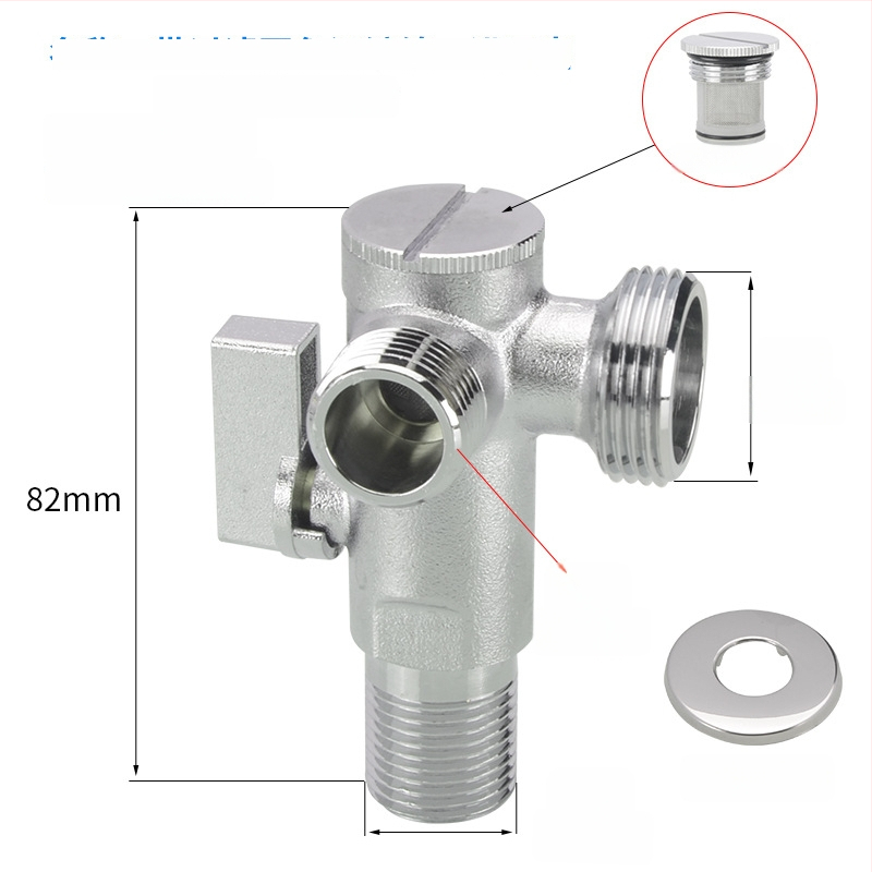 Messingist WC-nurgakraan filtriga, käsitsi paigaldamine, normaalne rõhk, sobib WC-ile, 197 g