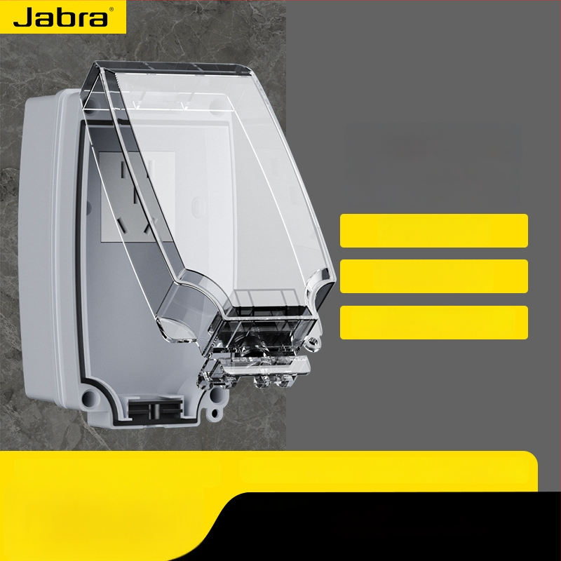 Išorinis vandeniui atsparus kištukinis lizdas su jungikliu, 16A, sieninis montavimas, 3C sertifikatas, įtampa 50–440V
