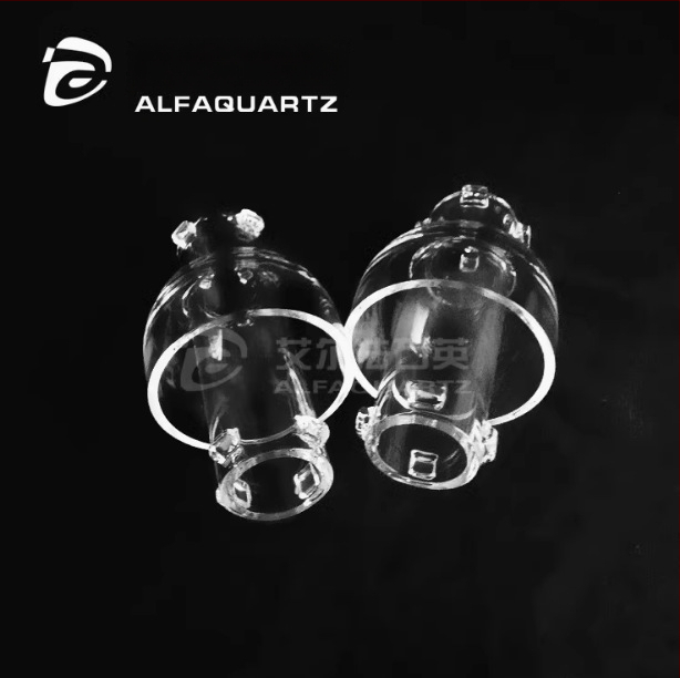 Kvarcinio stiklo izoliatorius-reaktorius, atsparus aukštai temperatūrai, aukšto grynumo puslaidininkis, Elfa Quartz