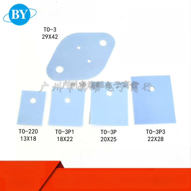 Izolācijas starplika jaudīgajiem tranzistoriem (TO-220/TO-3P/TO-247) – Shinohama