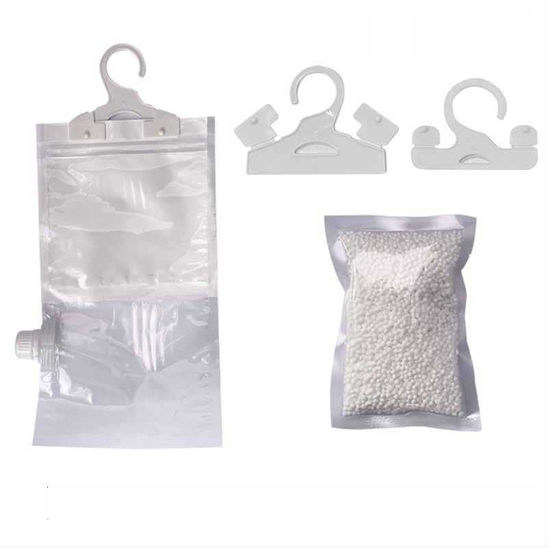 Pakabinamas daugkartinės desikanto maišelio drabužiams ir bendrabutyje – pakabinimas, drėgmės absorbcija, pelėsio atsparumas