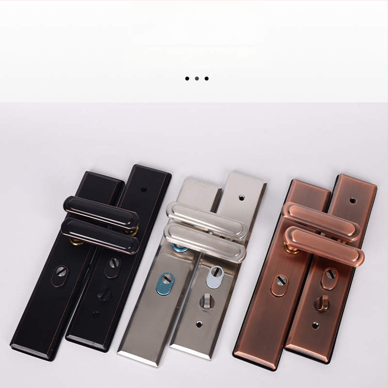 Duru rankenos užraktas – Huaxin 015, 304 nerūdijantis plienas, saugioms durims, šiuolaikinis minimalistinis stilius