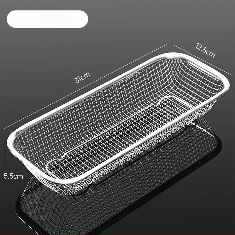 201 nerūsējošā tērauda uzglabāšanas grozs ar nosusināšanas plauktiņu dezinfekcijas skapim
