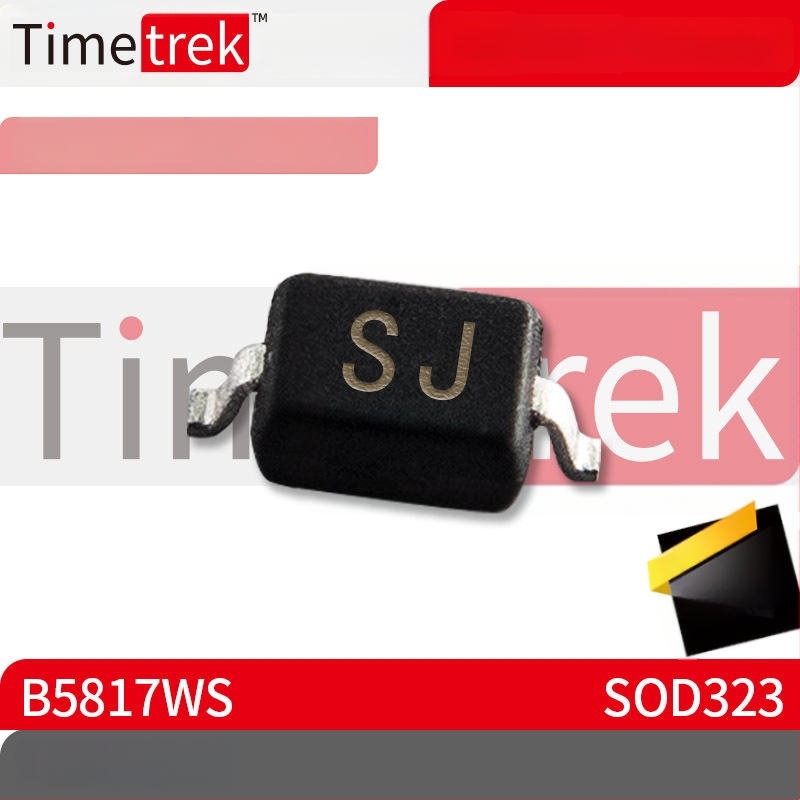 Light Journey Electronics Schottky diodų B5817WS, SOD323 pakuotė, SJ ženklinimas, RoHS atitiktis