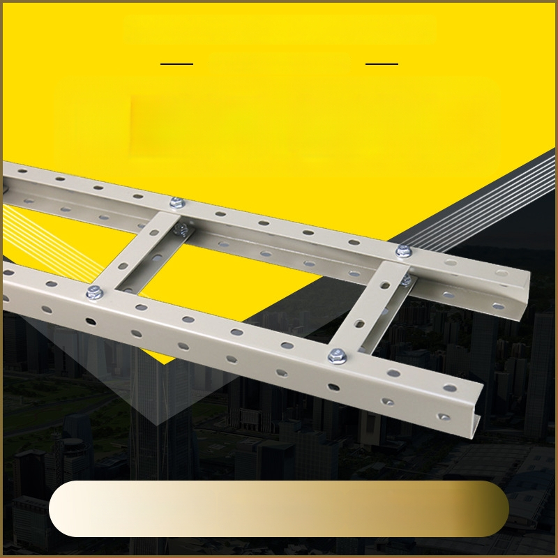 U formos plieninis kabelių laikiklis su daugybe skylių, atviras laiptinės tipo vidaus ryšiams ir duomenų patalpoms, konstrukcija iš sijų (Prekės ženklas: Phoenix diagram wiring; Medžiaga: plienas; Sertifikatas: ISO 9001:2000; Pritaikymas: Galimas)