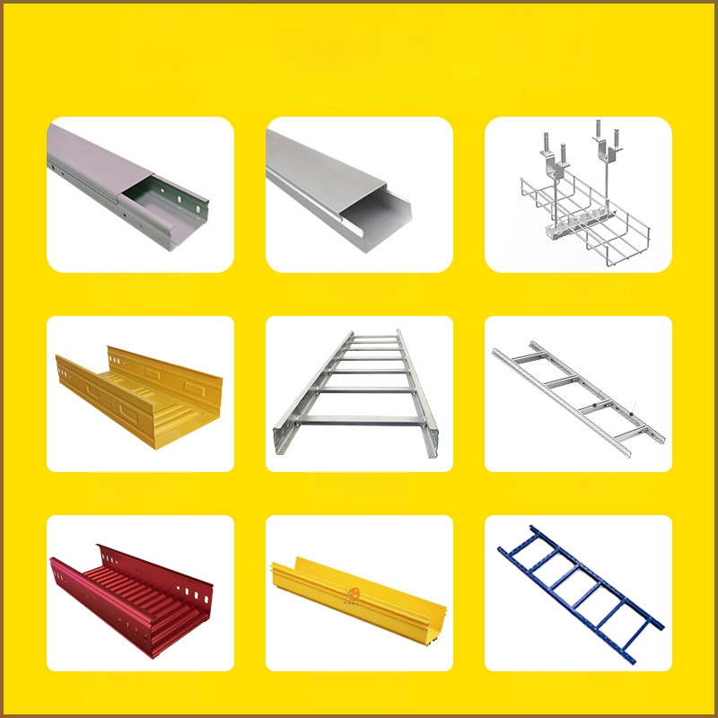 U formos plieninis kabelių laikiklis su daugybe skylių, atviras laiptinės tipo vidaus ryšiams ir duomenų patalpoms, konstrukcija iš sijų (Prekės ženklas: Phoenix diagram wiring; Medžiaga: plienas; Sertifikatas: ISO 9001:2000; Pritaikymas: Galimas)