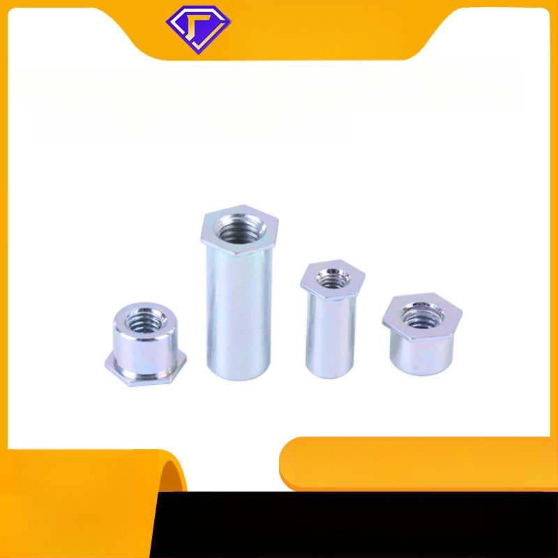 Riveta spojovací prvok pre rám a káblový rám, galvanizovaná oceľ, všeobecná uhlíková oceľ, trieda 4.8, norma GB-SO, značka Fine snail