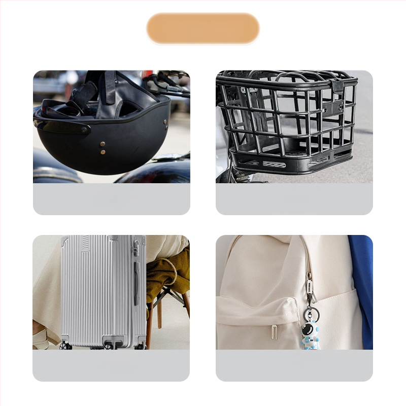 Pirštų atspaudų užraktas, G tipas, FUJIAFU, ABS+ plieno virvė, tinkamas kuprinėms, spintoms ir krepšiams