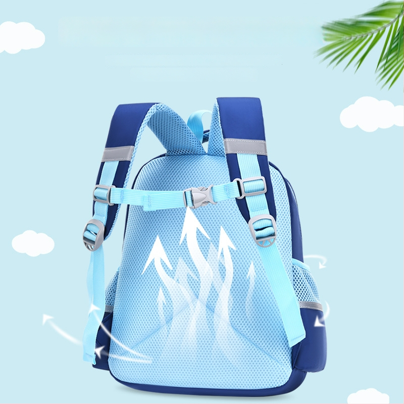 Lasteaia seljakott multikajoonistusega, unisex, Oxford-kangas, kumer õlarihm, nailonvooder