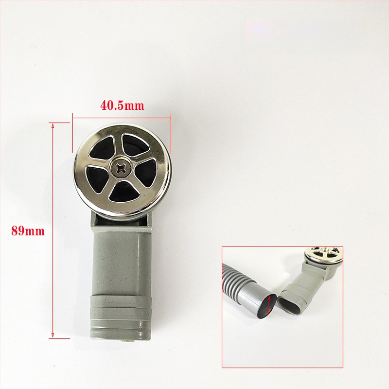 Köögivee drenaaž PP materjalist, S-kõver, tõmbe mehhanism, XSQ-003