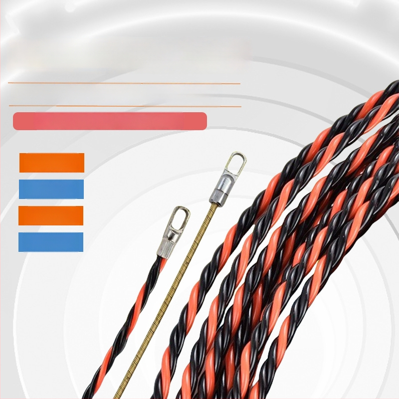 Kolm-sõlmega traadijuht elektrik tööde jaoks | Juhtme viimine läbi seinte ja torude PVC/plastik/metall | Kaal 0,3–0,9 kg