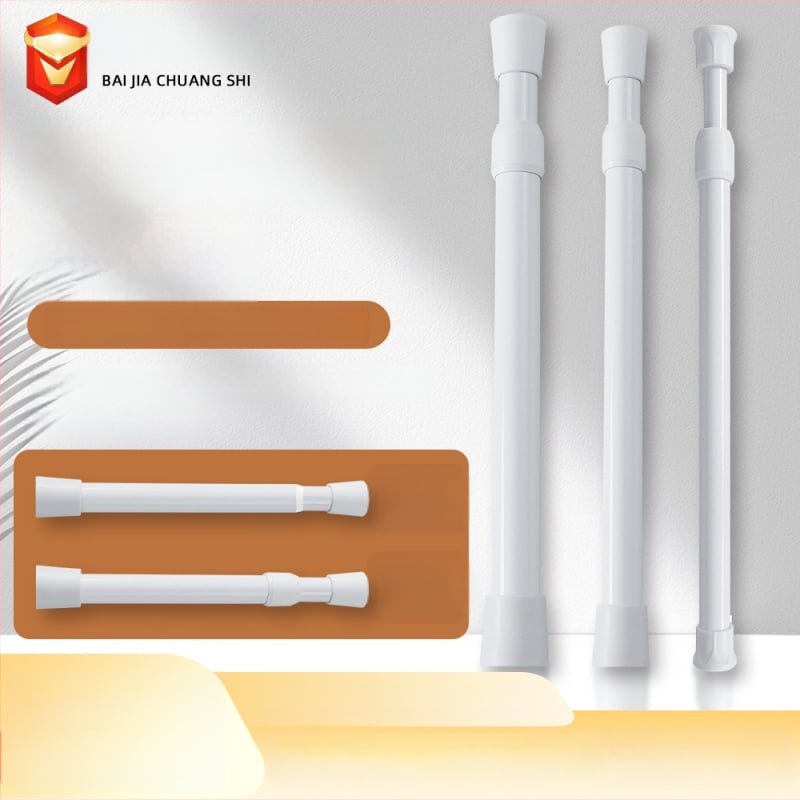 Best Window Decorations teleskoopiline kardinapuuvard – raudne, kaasaegne minimalistlik stiil, kohandatav