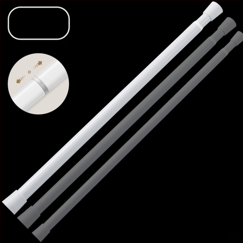 Best Window Decorations teleskoopiline kardinapuuvard – raudne, kaasaegne minimalistlik stiil, kohandatav