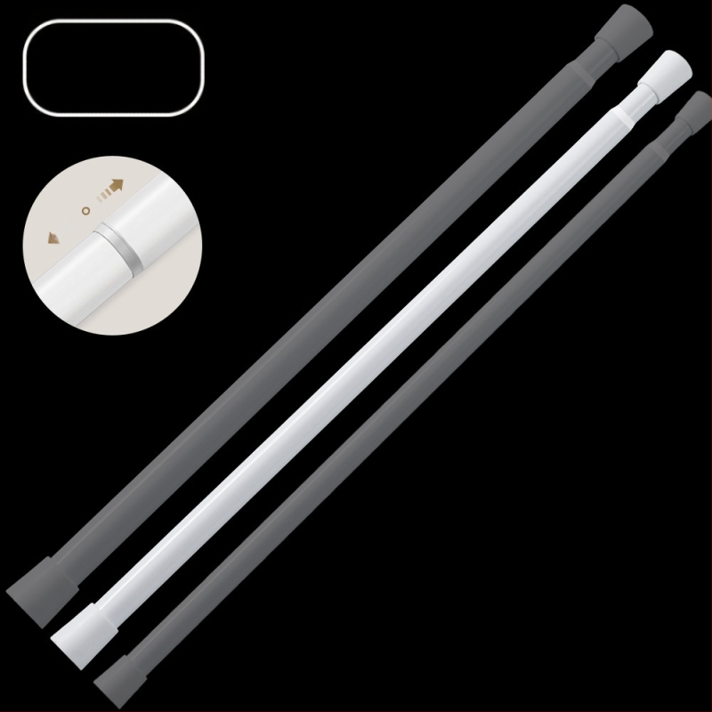 Best Window Decorations teleskoopiline kardinapuuvard – raudne, kaasaegne minimalistlik stiil, kohandatav