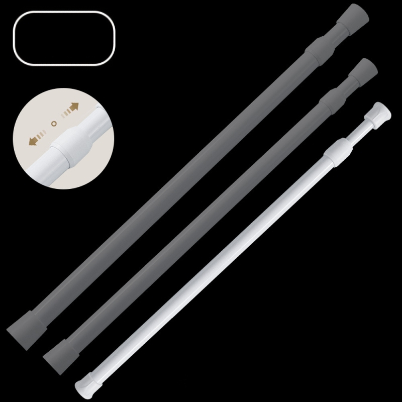 Best Window Decorations teleskoopiline kardinapuuvard – raudne, kaasaegne minimalistlik stiil, kohandatav