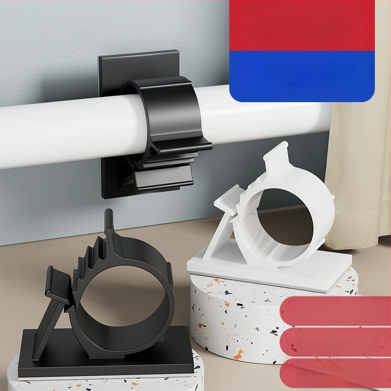 Pašlīmējošs cauruļu stiprinājums ūdens caurulēm un notekām — Be urbšanas uzstādīšana, Modelis: Fixed pipe clamp, Preces kods: Gdgka-1, Materiāls: PVC, Ražošana: Regular Fit, Zīmols: Neck strength