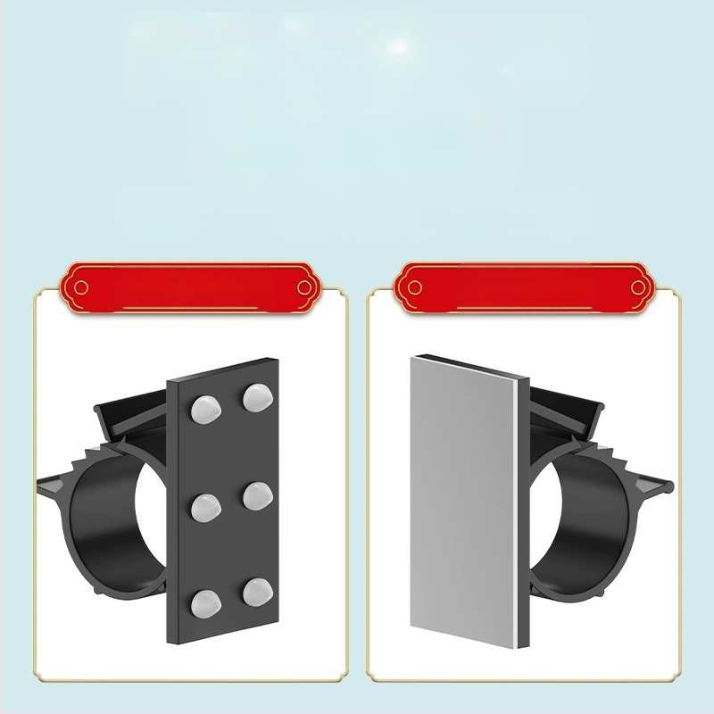 Pašlīmējošs cauruļu stiprinājums ūdens caurulēm un notekām — Be urbšanas uzstādīšana, Modelis: Fixed pipe clamp, Preces kods: Gdgka-1, Materiāls: PVC, Ražošana: Regular Fit, Zīmols: Neck strength