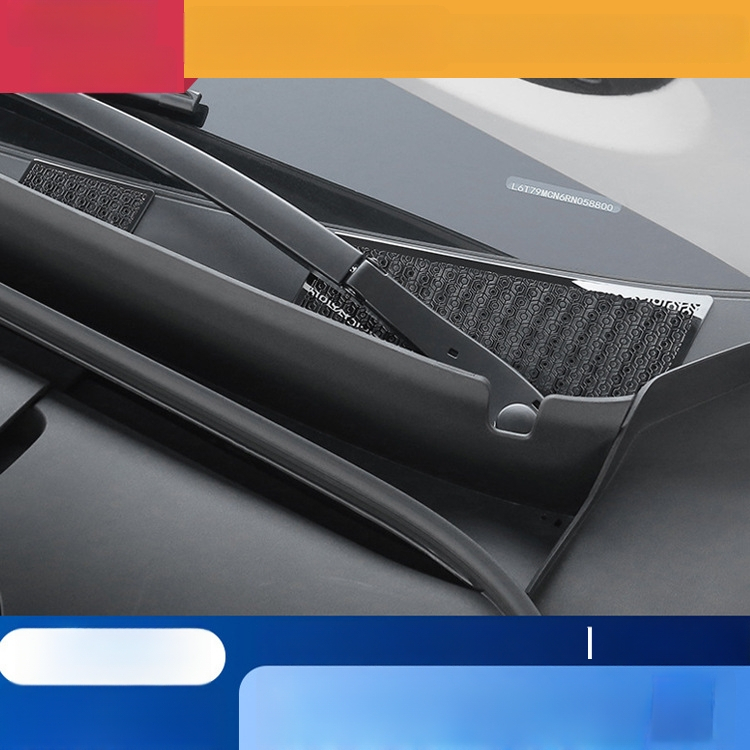 Roostevabast terasest esikaitse ja putukavõrk Zeekr 7X mootoriboksi kaitseks