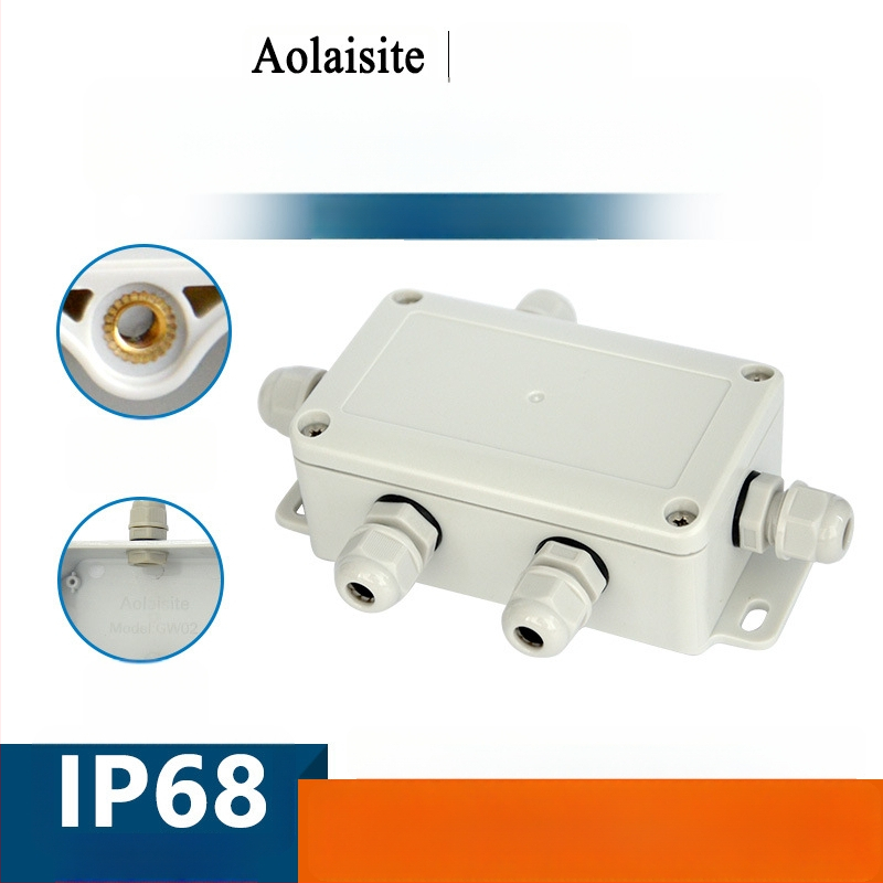 IP68 atsparus ugniai ir vandeniui ABS plasto korpusas lauko stebėjimo kabelių ir gatvių apšvietimo jungčių dėžutė