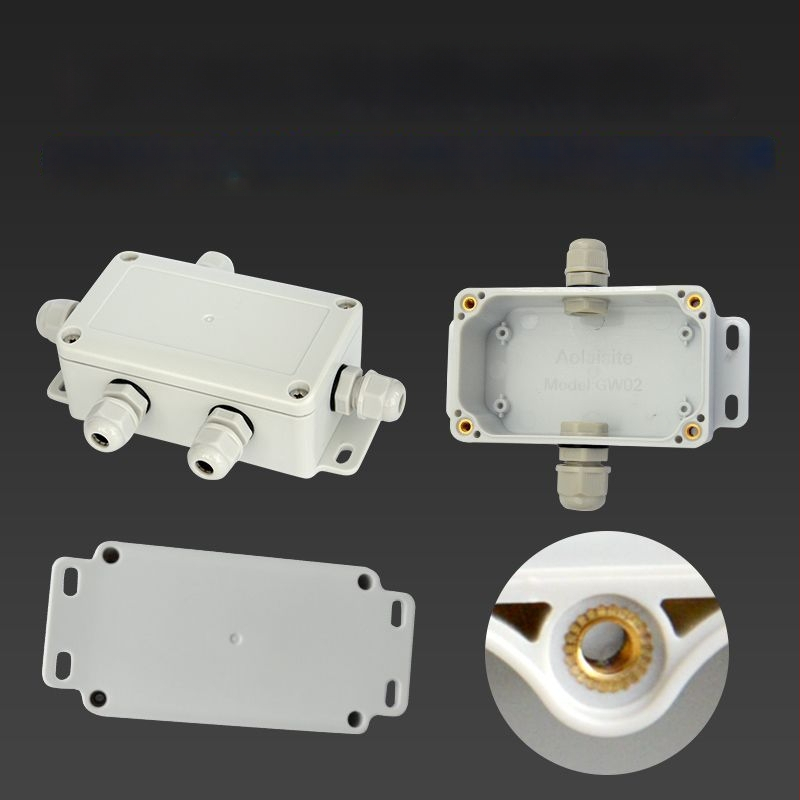 IP68 atsparus ugniai ir vandeniui ABS plasto korpusas lauko stebėjimo kabelių ir gatvių apšvietimo jungčių dėžutė