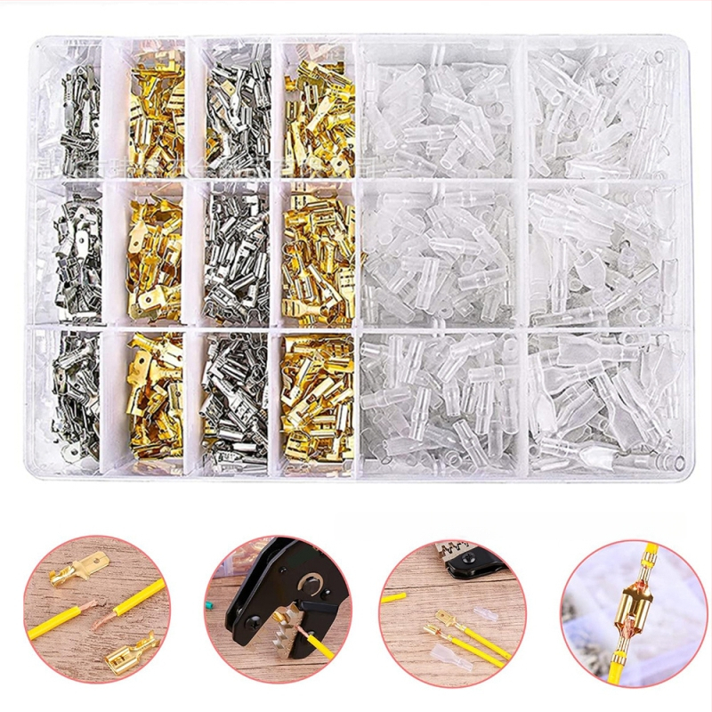 Weijie Spyruojančių jungčių terminalas pora – 1 polių, vario/geležies kontaktai elektroniniam laidavimui