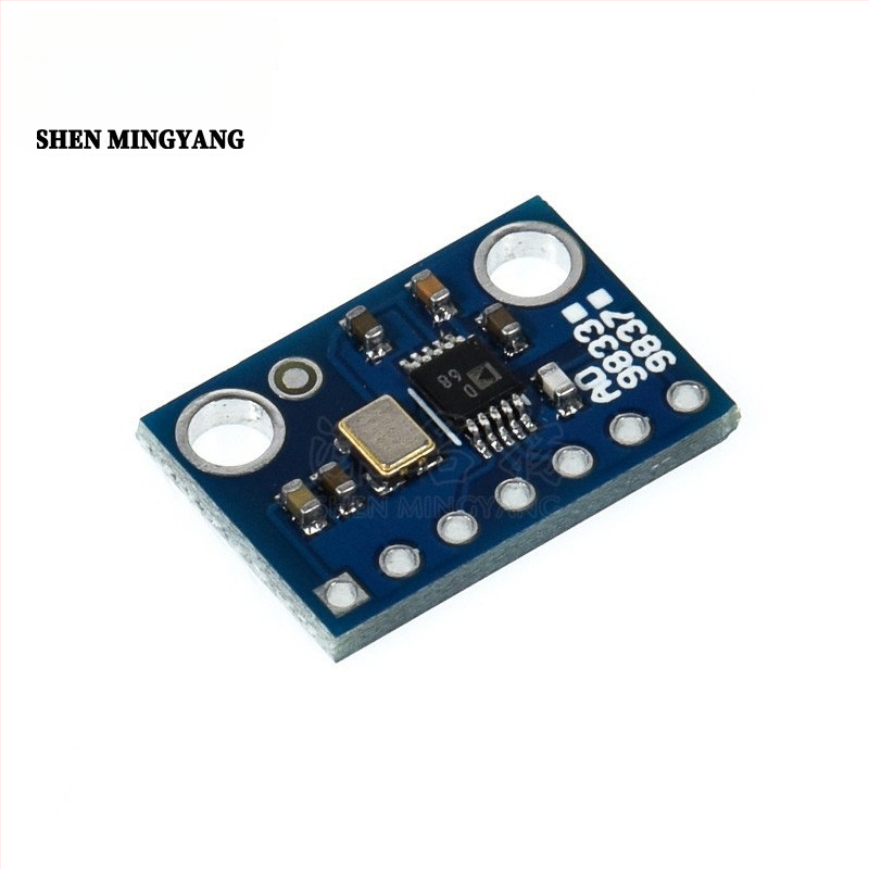 AD9833 DDS sinusoidės signalo generatoriaus modulis su serijiniu ryšiu (GY-9833)