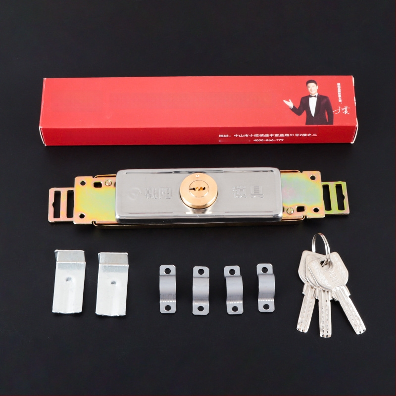 Chaoyang užraktas rulinių durų – mortise užraktas, vario branduolys, viduriniam atidarymui roletoms