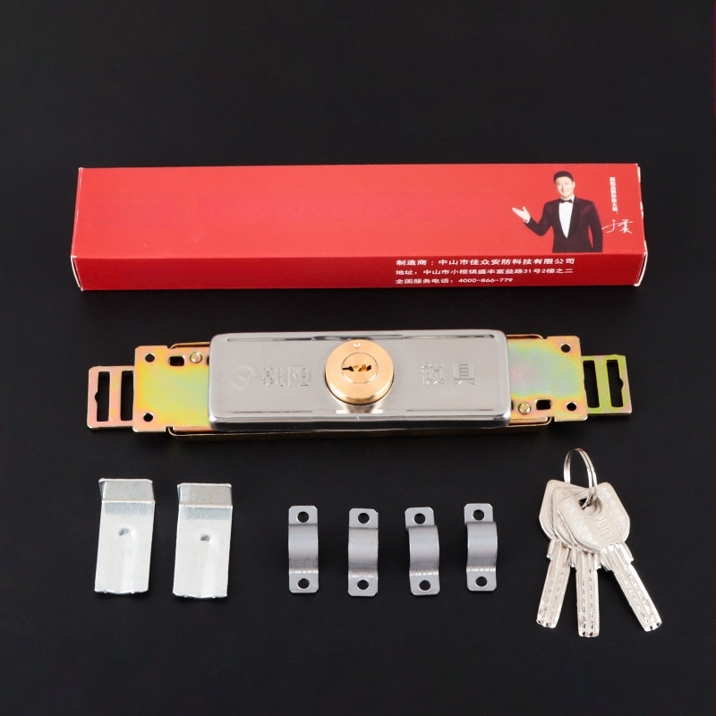 Chaoyang užraktas rulinių durų – mortise užraktas, vario branduolys, viduriniam atidarymui roletoms