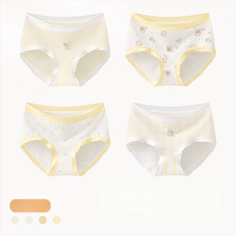 Meiteņu apakšveļa no kokvilnas maisījuma, Klase A, 47,5% kokvilna, bērniem no 8 gadiem (140 cm), Ziemas kolekcija 2024