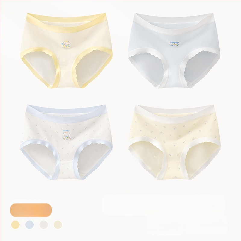 Meiteņu apakšveļa no kokvilnas maisījuma, Klase A, 47,5% kokvilna, bērniem no 8 gadiem (140 cm), Ziemas kolekcija 2024