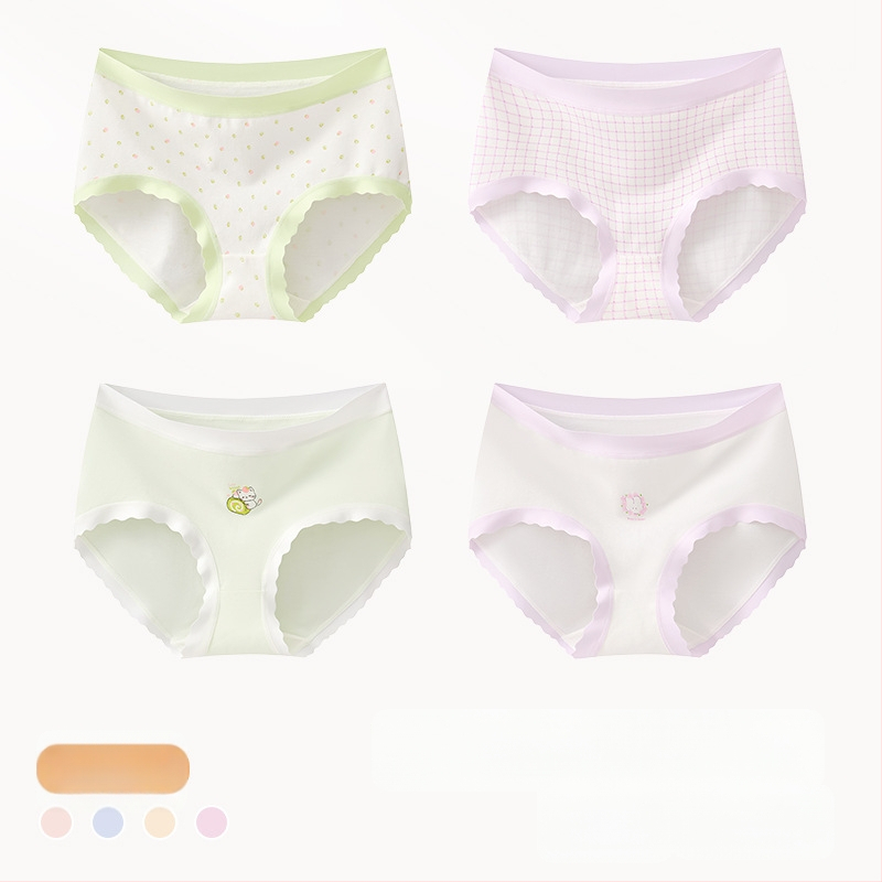 Meiteņu apakšveļa no kokvilnas maisījuma, Klase A, 47,5% kokvilna, bērniem no 8 gadiem (140 cm), Ziemas kolekcija 2024