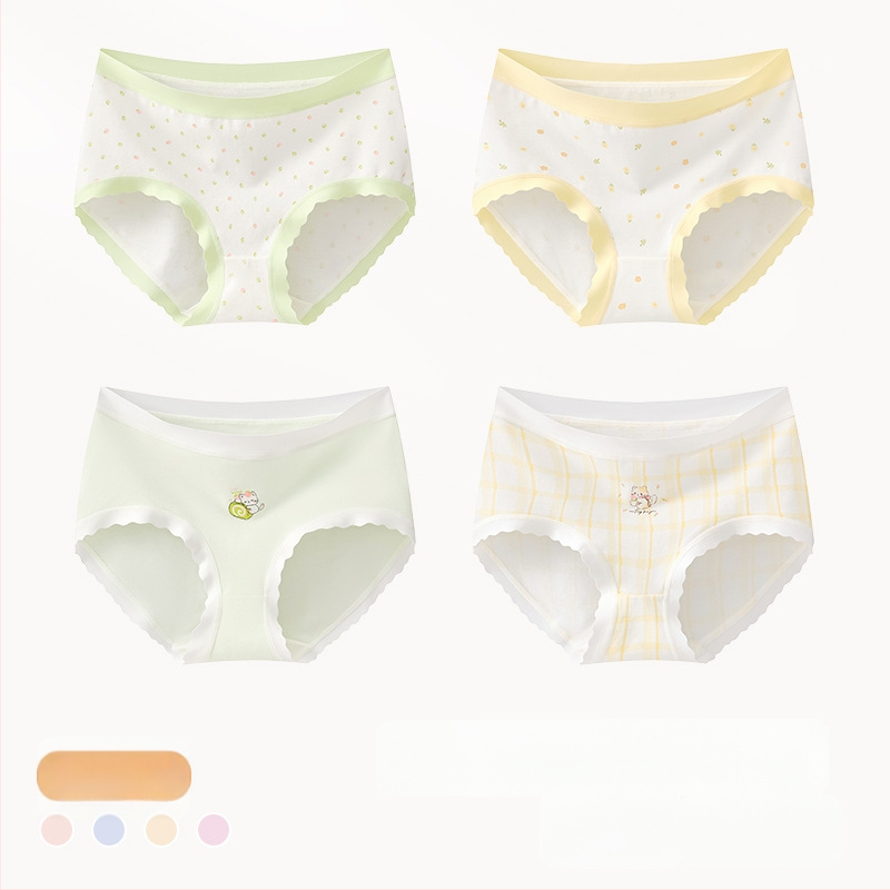 Meiteņu apakšveļa no kokvilnas maisījuma, Klase A, 47,5% kokvilna, bērniem no 8 gadiem (140 cm), Ziemas kolekcija 2024