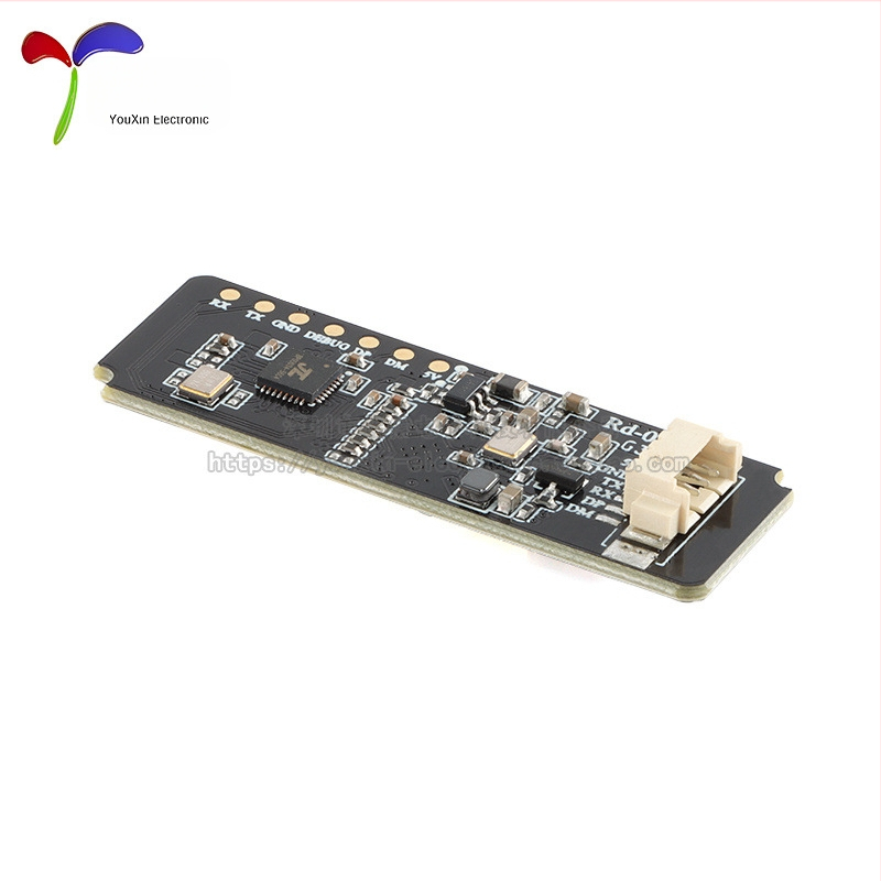 Rd-03D 24 GHz radaro modulis daugia tikslų žmogaus judėjimo trajektorijos sekimui su PCB antena