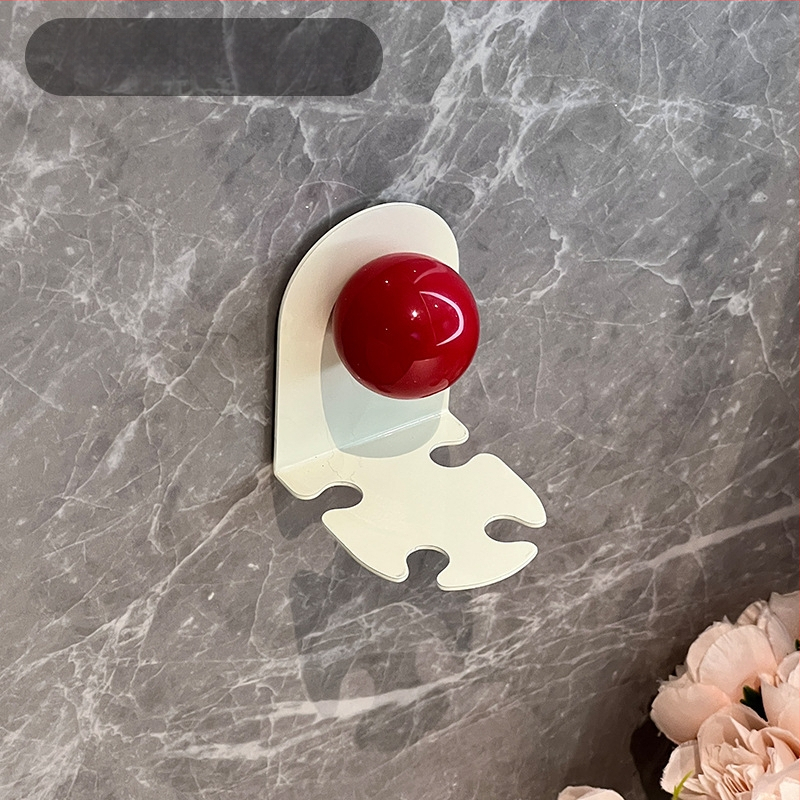 Dantų šepetėlių laikiklis, sieninis montavimas, magnetinis pritraukimas, plastmasinis, galimybė logotipui