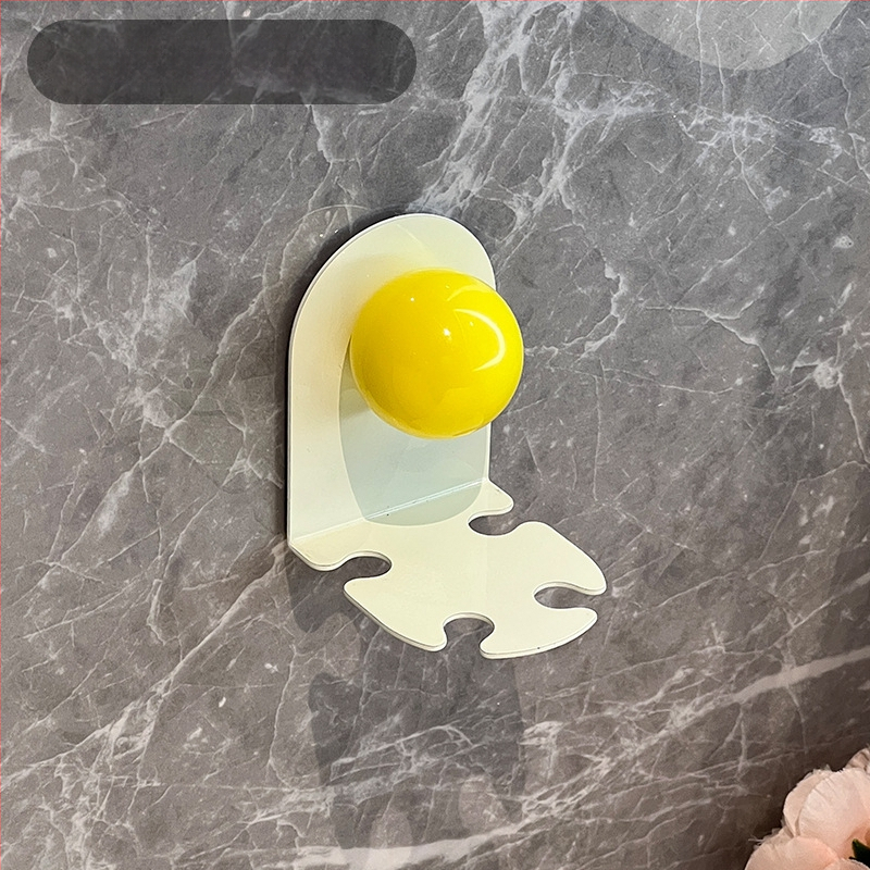 Dantų šepetėlių laikiklis, sieninis montavimas, magnetinis pritraukimas, plastmasinis, galimybė logotipui