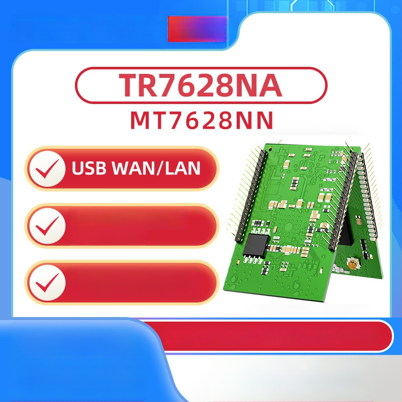 MT7628NN Põhiplaat — Linuxi hindamis-/verifikatsioonimoodul 100 Mbps traadita AP ruuterile, toetab teisese arendust