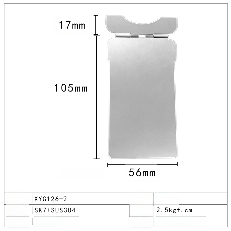 Magnētiskais telefona turētājs ar bezvadu uzlādi un kartes turētāju, nerūsējošā tērauda SUS304 šarnīrs ar amortizatoru, vakuuma siltumapstrāde