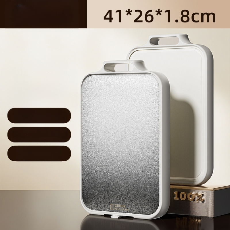 Dvipusė pjaustymo lenta su antibakteriniu titanu ir PP, atspari pelėsiams, virtuvės klase, kilmė Huzhou, leidimas 2025