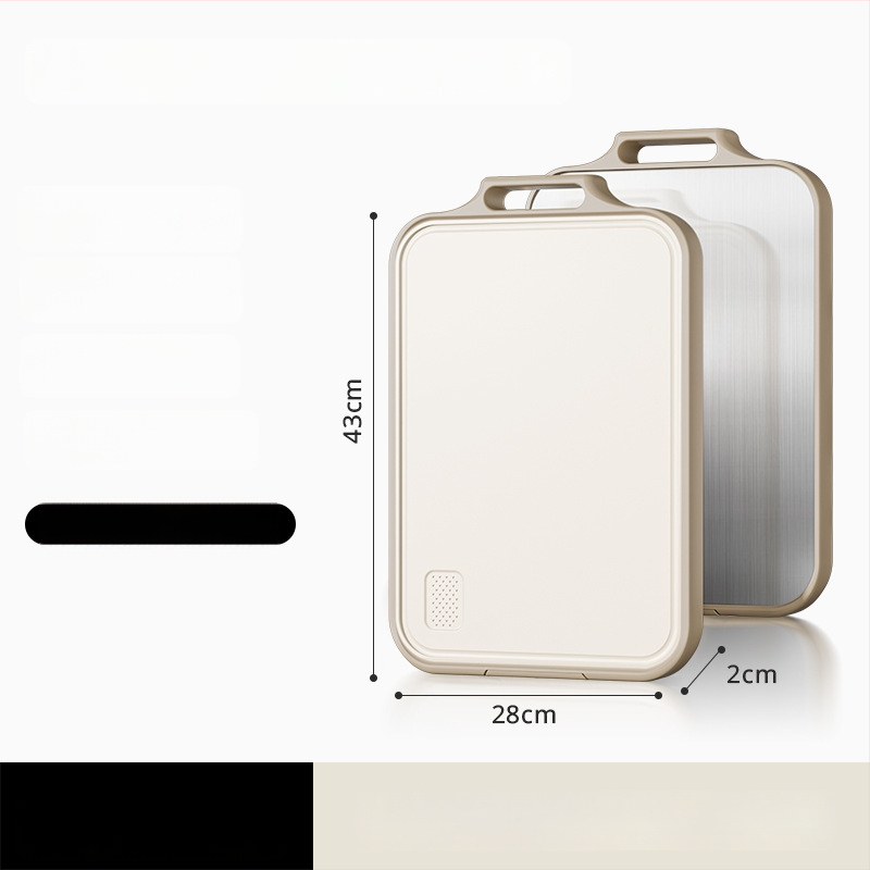 Dvipusė pjaustymo lenta su antibakteriniu titanu ir PP, atspari pelėsiams, virtuvės klase, kilmė Huzhou, leidimas 2025